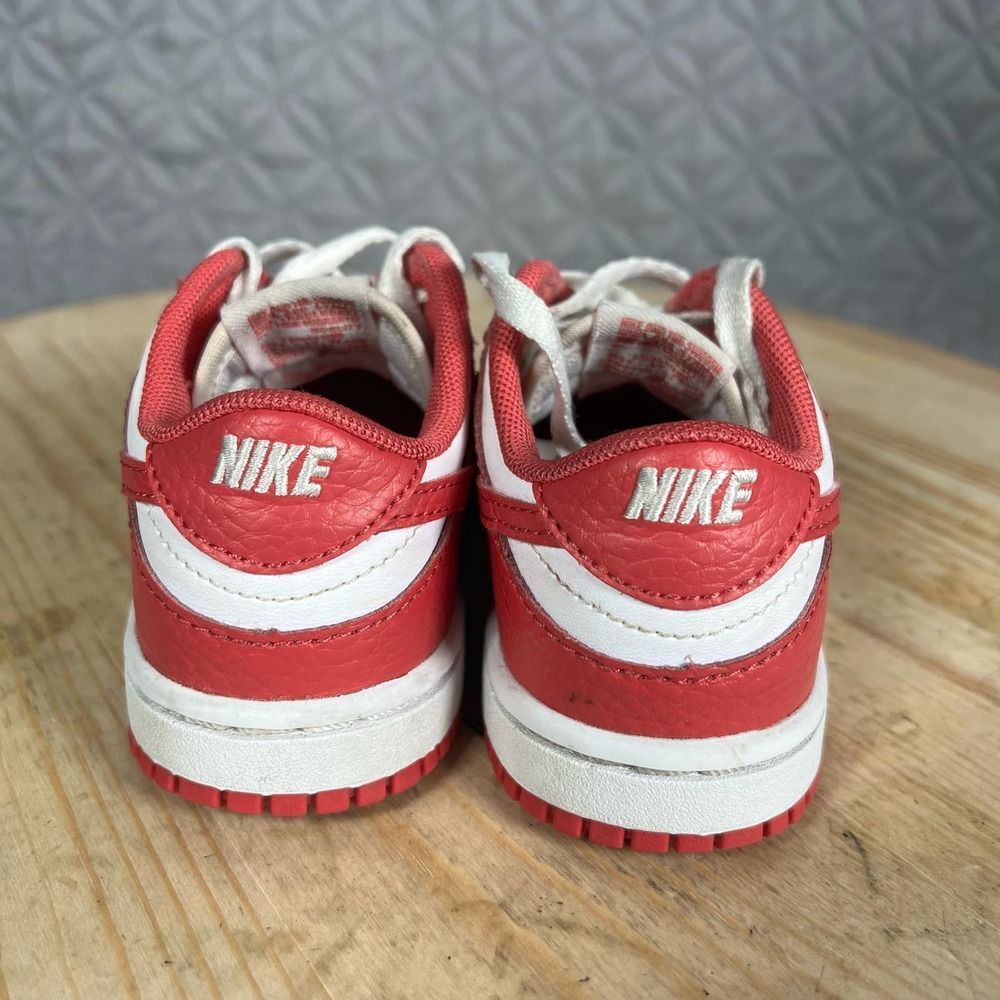 Nike Dunk Low Gypsy Rose Pink Running Shoes Sneakers DC9562-111 Toddler Size 8C - Picture 6 of 7